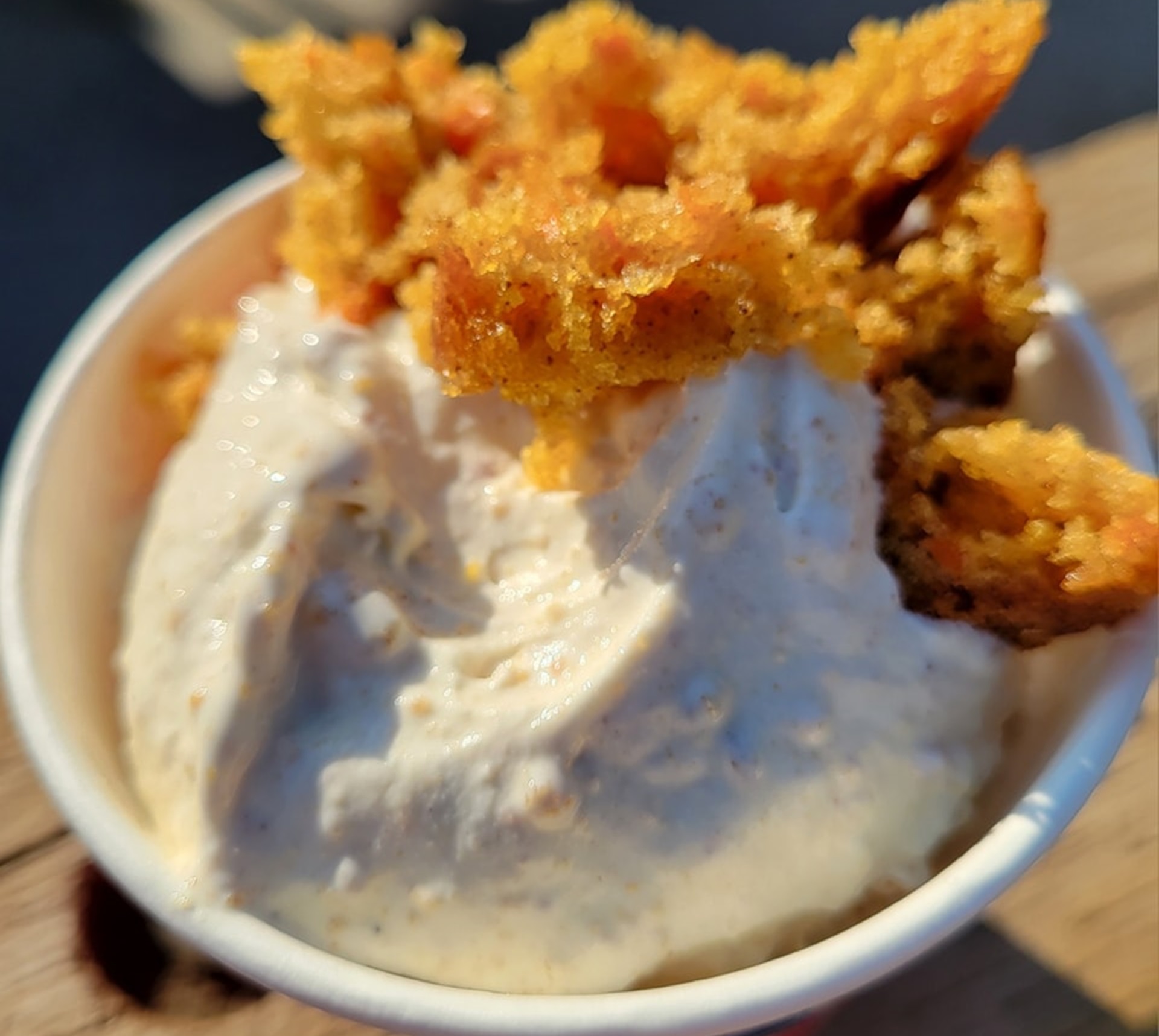 Peach Cobbler Parfait