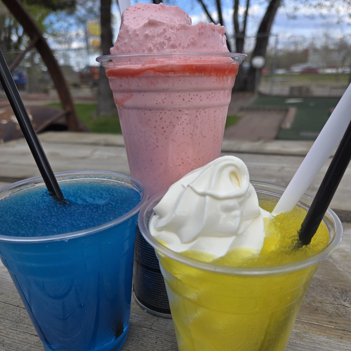 Slush Puppies, Iceburg, and screamers available at Dairy King Swift Current Slush Puppies, Iceburg, and screamers available at Dairy King Swift Current